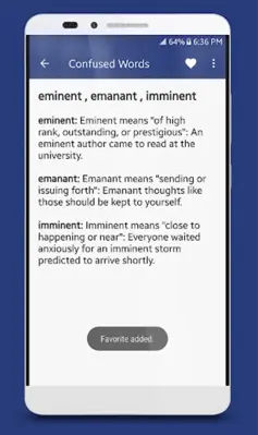 English Confused Words android App screenshot 2